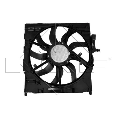 Imagem de NRF 47844 ventilador de radiador 517 12 850 com estrutura do (caixilho), Motor sem escovas
