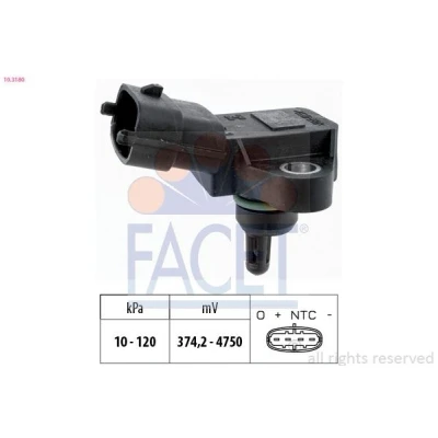 Imagem de FACET 10.3180 Sensor 10kPa 120kPa Made in Italy OE Equivalent KIA: CARENS 4