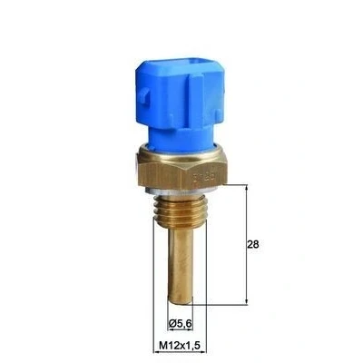 Imagem de MAHLE ORIGINAL TSE 12 Sensor da Temperatura do Líquido de Refrigeração com junta OPEL: Corsa B Hatchback, Vectra Sedan, Astra F Caravan