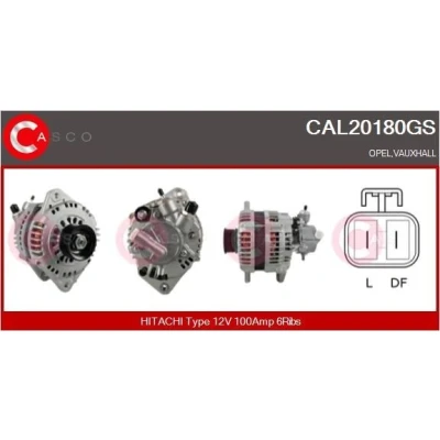 Imagem de CASCO CAL10547AS Alternador 12V 150A
