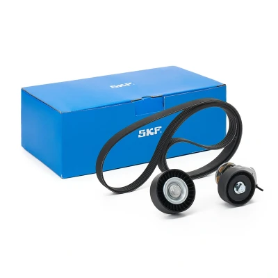 Imagem de SKF VKMA 31047 Jogo de correias trapezoidais estriadas VOLKSWAGEN: Eos, Passat B6 Variant, GOLF 6, SEAT: Ibiza 3, Leon II Hatchback, Córdoba Sedan