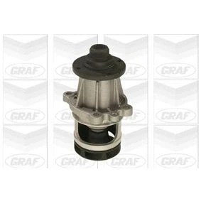 Imagem de GRAF PA431 Bomba de água com retentor mecânico Ferro fundido para accionamento da correia trapezoidal estriada BMW: 3 Sedan, 5 Touring