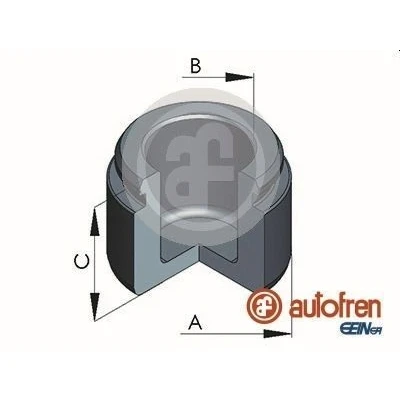Imagem de AUTOFREN SEINSA D025369 Êmbolo, pinça do travão 36 Eixo dianteiro BREMBO VOLKSWAGEN: Touareg I