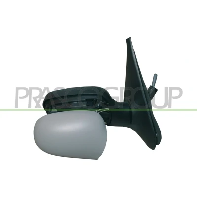 Imagem de Espelho retrovisor Prasco RN3207123 à direita com subcapa manual ajustável pelo interior, ajuste: por cabo de aço, convexo RENAULT: CLIO 2