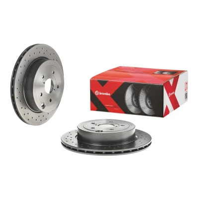 Imagem de BREMBO 09.A198.1X Disco de travão 316 20 5 perfurado/ventilado revestido alto carbono SUBARU: Impreza III Hatchback