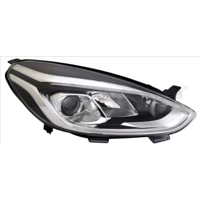 Imagem de TYC 20 17852 06 2 Farol Principal esquerda H7/H1, LED para circulação pela direita FORD: FIESTA 7