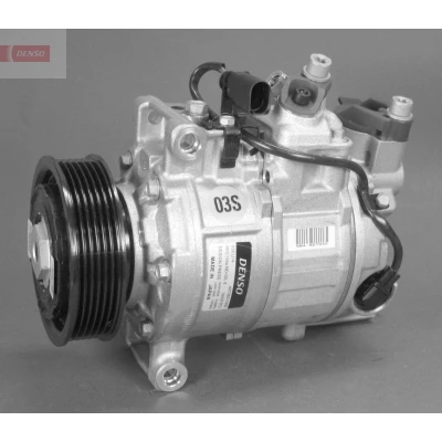 Imagem de DENSO DCP02044 Compressor 6SEU14C PAG 46 R 134a AUDI: A4 B8 Avant, Sedan
