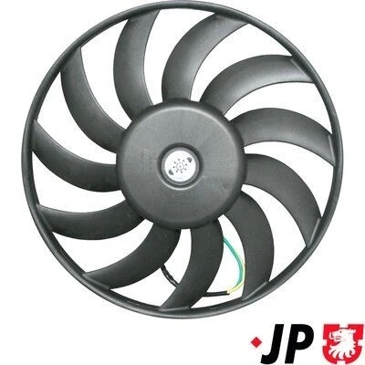 Imagem de JP GROUP 1199102900 ventilador de radiador 370 288 sem estrutura do (caixilho) AUDI: A4 B7 Sedan, A6 C6 Avant, Sedan