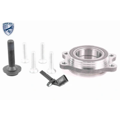 Imagem de VEMO V10 72 8810 Kit de rolamento roda Eixo dianteiro, lado esquerdo com sensor, velocidade rotação da 102 AUDI: A4 B8 Avant, Sedan