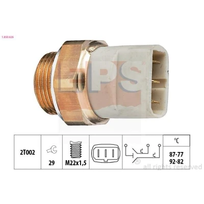 Imagem de EPS 1.850.626 Interruptor de temperatura, ventilador do radiador M22x1,5 Made in Italy OE Equivalent