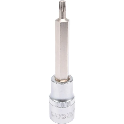 Imagem de YATO YT 04322 Chave de caixa Torx DIN3120 T27 aço para ferramentas, cromo vanádio