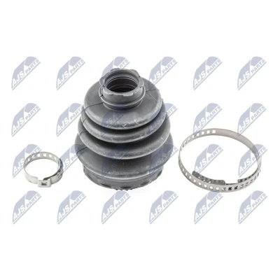 Imagem de NTY NOP 008 Fole de Transmissão do lado da caixa velocidades com capa, braçadeiras VOLKSWAGEN: GOLF 3, 2, Passat B5 GP Variant