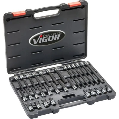 Imagem de VIGOR V6019 Conjunto de soquete 30 3/8 quadrado