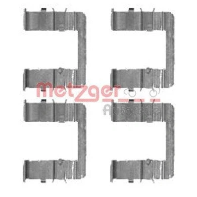 Imagem de METZGER 109 1744 Kit de acessórios, pastilhas travão