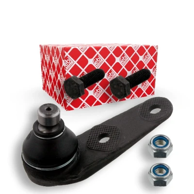 Imagem de FEBI BILSTEIN 03610 Rótula de suspensão Eixo dianteiro, lado esquerdo, em baixo com material montagem 17 para braço transversal