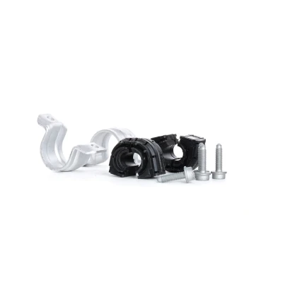 Imagem de FEBI BILSTEIN 39648 Kit de reparação, apoio da barra estabilizadora Eixo traseiro com suporte parafusos VOLKSWAGEN: Golf 6, 5, Scirocco III