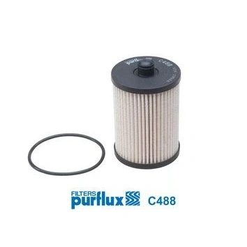Imagem de PURFLUX C488 Filtro de Combustível Cartucho filtrante VOLKSWAGEN: LT 28 46 2 Kasten, II Camião plataforma / Chassis, 35 Minibus