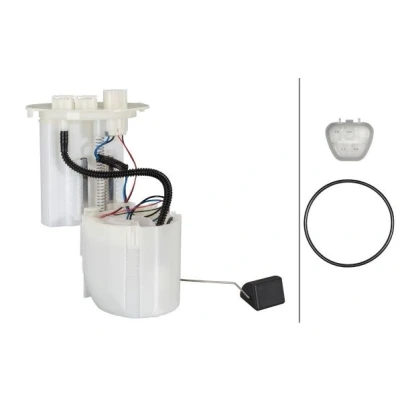 Imagem de HELLA 8TF 358 146 601 Unidade de alimentação combustível com junta, sensor nível elétrico
