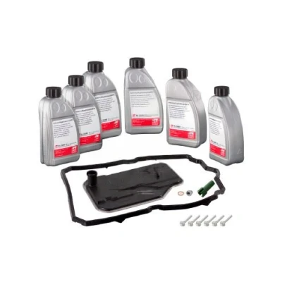 Imagem de FEBI BILSTEIN 171785 Conjunto de peças, mudança óleo, caixa vel. automática MERCEDES BENZ: Classe C T modell, CLS Coupe, R