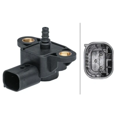 Imagem de HELLA 6PP 009 403 101 Sensor, pressão de sobrealimentação com junta