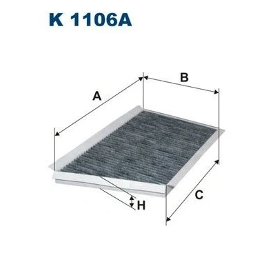 Imagem de Filtro de habitáculo filtron k1106a