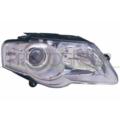 Imagem de PRASCO VG0544903 Farol Principal à direita H7/H7 com motor de regulação do alcance dos faróis VOLKSWAGEN: Passat B6 Variant, Sedan