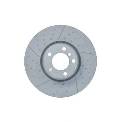 Imagem de BOSCH 0 986 479 E12 disco de travão 340 30 5 120 ventilado, duas peças, ranhurado/perfurado revestido alto carbono com parafusos