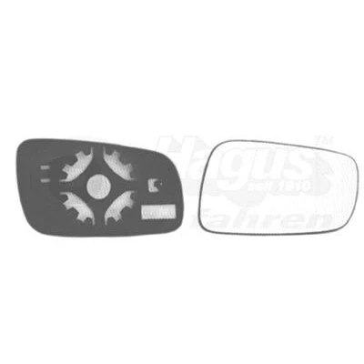 Imagem de VAN WEZEL 7620838 Vidro Espelho à direita SKODA: Octavia I Hatchback, 1 Combi