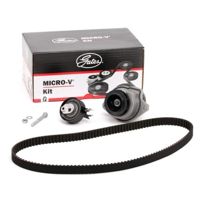 Imagem de GATES KP15427XS 1 bomba de Água + Kit Correia Distribuição com água Tru Power VOLKSWAGEN: Polo III Hatchback, Lupo / 3L