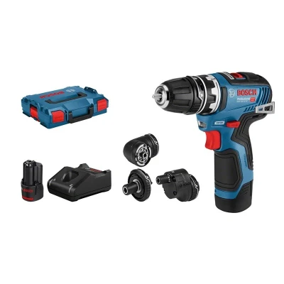 Imagem de Bosch Pack GSR 12V 35 FC Professional Atornillador + 2 Baterías Cargador Maletín