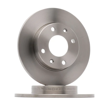 Imagem de DELPHI BG2213 Disco de travão 247 10 4 cheio oleado não tratado sem o rolamento da roda, anel sensor do ABS PEUGEOT: 106 II Van / Hatchback