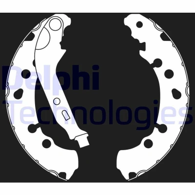 Imagem de DELPHI LS2021 Maxilas de Travão 203 38 TOYOTA: Yaris II Hatchback, III Hatchback