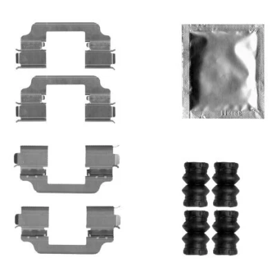 Imagem de TEXTAR 82545300 Kit de acessórios, pastilhas travão FORD: FIESTA 6