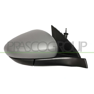 Imagem de Espelho retrovisor Prasco FT4487013 com cabo de aço sensor à direita subcapa convexo, sem cor FIAT: Tipo Carrinha, Hatchback, Sedan