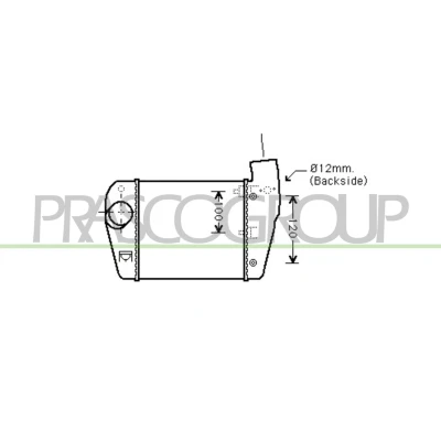 Imagem de PRASCO AD034N004 Intercooler AUDI: A6 C6 Sedan