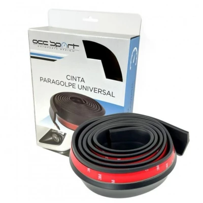 Imagem de Occ sport bumper tape com aspecto de fibra carbono 250cm