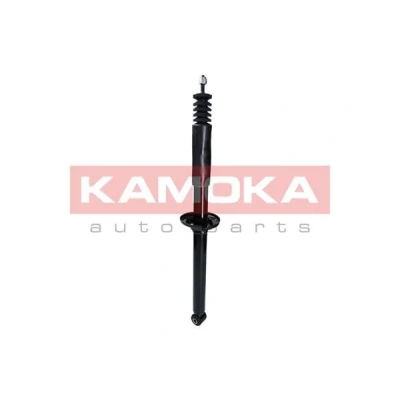 Imagem de KAMOKA 2000695 Amortecedor Eixo traseiro Pressão do gás Tubo duplo com assento de mola olhal em baixo, cavilha cima FORD: FIESTA 4