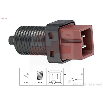 Imagem de EPS 1.810.132 Interruptor de luz stop mecânico Made in Italy OE Equivalent PEUGEOT: 206 Hatchback, CITROËN: Jumpy I Van