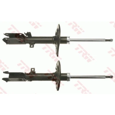 Imagem de TRW TWIN JGM9867T Amortecedor Eixo traseiro Pressão do gás 51 22 Tubo duplo com assento de mola cavilha em cima, ponte baixo M14x1.5