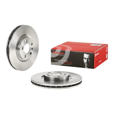 Imagem de BREMBO 09.9609.24 Disco de travão 281 26 5 interior ventilado CITROËN: Jumpy I Van, PEUGEOT: Expert Van