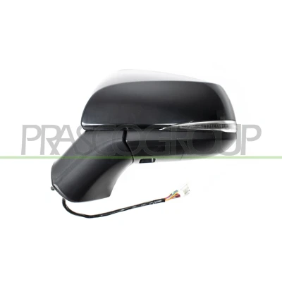 Imagem de Espelho retrovisor Prasco TY2937334 esquerda preto elétrico aquecível, rebatível, convexo