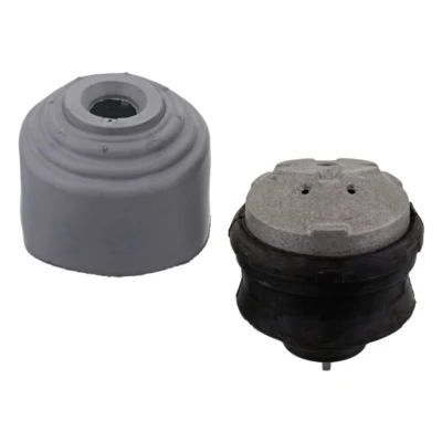 Imagem de FEBI BILSTEIN 28333 Suporte, motor Apoio hidráulico com tampa protectora de salpicos MERCEDES BENZ: Classe C Sedan, T modell, Coupe