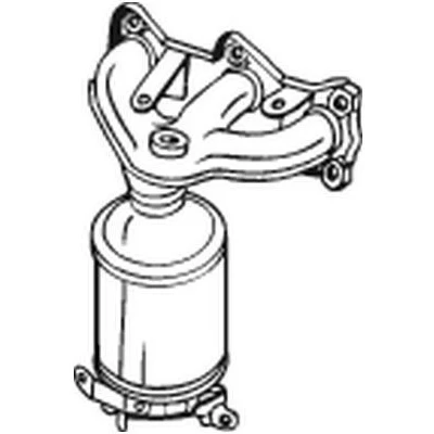 Imagem de BOSAL 090 088 Catalisador Euro 3 com componentes de montagem VOLKSWAGEN: Polo IV Hatchback, SEAT: Ibiza