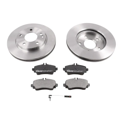 Imagem de VAICO V30 90001 Kit de travões Eixo dianteiro ventilado EXPERT KITS + incl. contacto aviso desgaste