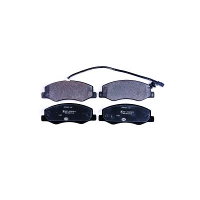 Imagem de HELLA 8DB 355 015 311 Jogo de pastilhas para travão disco com contacto avisador desgaste integrado RENAULT: MASTER 3 Kasten,