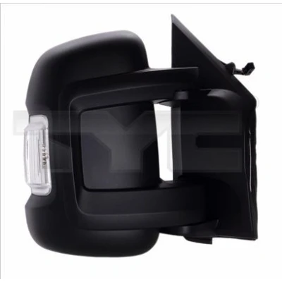 Imagem de espelho retrovisor Tyc 309 0194 esquerda para regulação eléctrica dos espelhos, convexo, aquecível, dobrável electricamente, Braço do curto