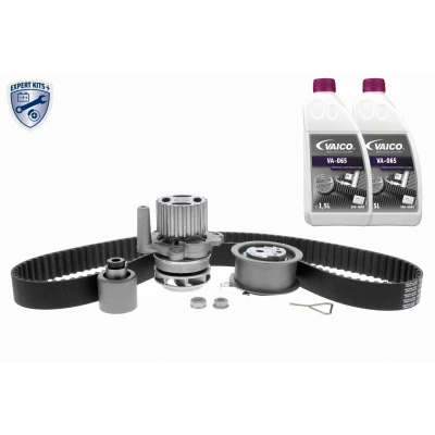 Imagem de VAICO V10 50108 bomba de Água + Kit Correia Distribuição com material montagem, líquido refrigeração, água 120