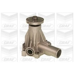 Imagem de GRAF PA312 Bomba de água com junta mecânico Ferro fundido para accionamento da correia trapezoidal estriada VOLVO: 240 Sedan, 740 Carrinha