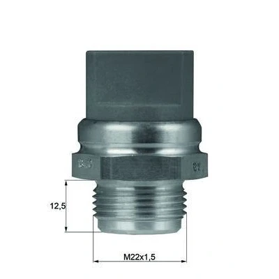 Imagem de Interruptor de temperatura, ventilador do radiador BEHR TSW 9D