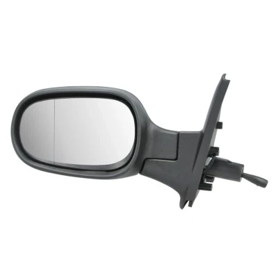 Imagem de Espelho retrovisor Tyc 324 0006 esquerda preto ajuste: por cabo de aço, não esférico